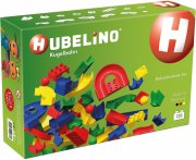 HUBELINO Kugelbahn - 128-teiliges Bahnelemente-Set