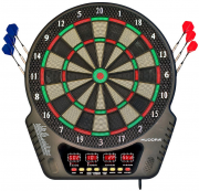 Hudora Elektronik-Dartboard mit 27 Spiele und 243 Spielvariationen f&uuml;r max. 16 Spieler