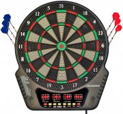 HUDORA Elektronik-Dartboard mit 27 Spielen und 243 Spielvariationen f&uuml;r max. 16 Spieler