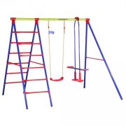  Hudora HD800 Schaukel-Gestell Kinderschaukel Gondel-Doppelschaukel Kletterger&uuml;st nur 99,99&euro;
