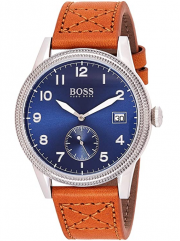 Hugo Boss 1513668 Herren Analog Quarz Armbanduhr mit Lederarmband