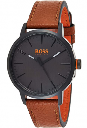 Hugo Boss Orange 1550054 Herren-Armbanduhr Quarz mit Leder Armband