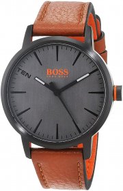Hugo Boss Orange 1550054 Herren-Armbanduhr Quarz mit Leder Armband bei Amazon f&uuml;r 60 Euro
