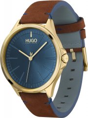Hugo Boss Smash 1530134 Herren Quarzuhr mit Lederarmband