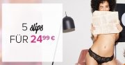 Hunkem&ouml;ller &ndash; 5 Slips f&uuml;r &euro; 24,99