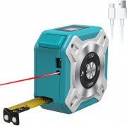 HUWDER 2-in-1 40-Meter Laser-Entfernungsmesser und 5-Meter-Ma&szlig;band