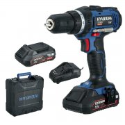 HYUNDAI Akku-Bohrschrauber CD1801LI SET2A inkl. 2 x Akku 2.0Ah und Schnellladeger&auml;t