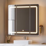 Hzuaneri Spiegelschrank mit LED f&uuml;r nur 89,99&euro; bei Amazon