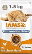 IAMS Sterilised Katzenfutter (1,5kg) im Spar-Abo f&uuml;r 3,85&euro;