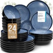 Ibiza Steingut Geschirrset (24 Teile) f&uuml;r 6 Personen f&uuml;r 114,95&euro;