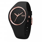 Ice Watch Ice Glam S schwarz ros&eacute;gold Damenuhr
