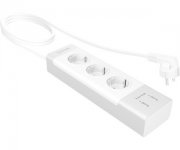 ICY BOX IB-CB004-S Verl&auml;ngerungskabel mit 3 Steckdosen und 2x USB Ladeports nur 19,90&euro;