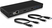 ICYBOX USB Type-C DockingStation mit zwei Videoschnittstellen 
