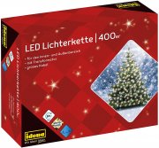 Idena 31123 LED Lichterkette mit 400 LED in warmwei&szlig; ca. 47,9 m f&uuml;r Innen- und Au&szlig;enbereich