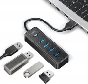 iDsonix 4-Port USB 3.0 Hub