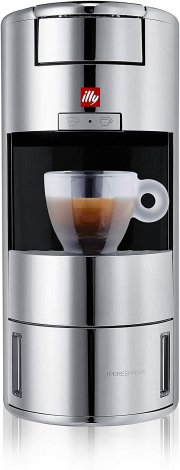 illycaff&egrave; X9 Iperespresso Kaffee-Kapselmaschine, chrom 