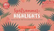 Im Garten Sale bis zu 60% Rabatt + 20% Extra-Rabatt Gutschein
