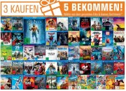 Im Saturn 3 kaufen und 5 bekommen auf alle Filme oder TV Serien auf DVD, Blu-ray, 3D Blu-ray und 4K