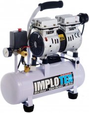 Implotex 480W Silent Fl&uuml;sterkompressor Druckluftkompressor nur 48dB leise &ouml;lfrei