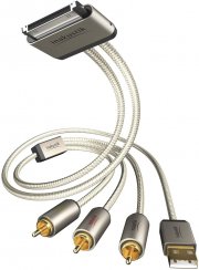 in-akustik iPad/iPhone/iPod Audiokabel/Videokabel