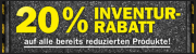 In allen Louis Filialen an der Kasse 20 % Inventur-Rabatt* 