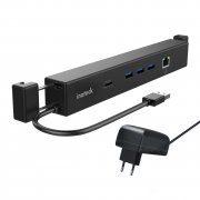 Inateck USB 3.0 Hub, 3-port USB-A 3.0, HDMI 4K Ultra HD( Mini DP zu HDMI Adapter), Gigabit Ethernet