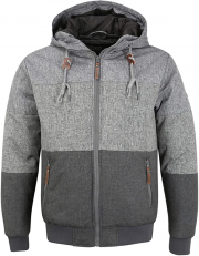 Indicode Hannibal Herrenjacke mit Kapuze in 3 Farben