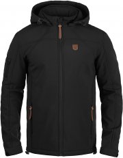 Indicode Jonas Herren Softshell Funktionsjacke mit Abnehmbarer Kapuze in vielen Farben