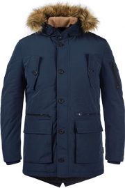 Indicode Ruffy Herren Winterparka mit Kapuze in 3 Farben