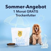 Individuelles Hunde Trockenfutter 1 Monat gratis testen (nur 4&euro; Versand bezahlen)