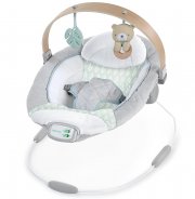 Ingenuity Cozy Spot Babywippe mit Musik und Spielbogen aus Holz