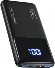 INIU Powerbank Schnellladeger&auml;t 10500mAh 20W PD 3.0 QC4.0 mit LED Display