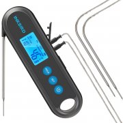 Inkbird IHT-2PB Kabelloses Bluetooth Fleischthermometer mit 2 Externen Sonden