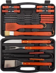 InnovaGoods BBQ Accessory Case 18-teiliger Grillkoffer