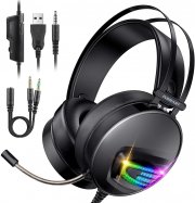 INSMART Surround Sound Gaming Headset f&uuml;r PS4, PC, Xbox One und Switch