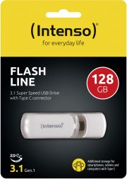 Intenso Flash Line 128GB USB-C Stick - Super Speed USB 3.2 Gen.