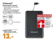 INTENSO Powerbank 10000 mAh, Powerbank f&uuml;r 13&euro; inkl. Versand