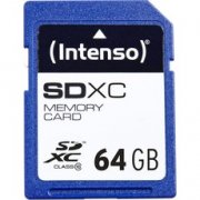 Intenso Secure Digital SDXC Card 64 GB, Speicherkarte f&uuml;r 11,48&euro; incl. VSK statt 13,99&euro; (idealo)