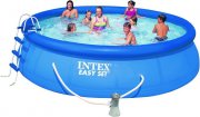 Intex Easy-Pool-Set 457 x 122 cm 14.141 Liter inkl. Kartuschenfilteranlage und Sicherheitsleiter
