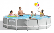 Intex Frame Pool Set Prism Rondo 126724GN &Oslash; 457 x 107cm inkl. Kartuschen-Filteranlage