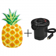 Intex Loung Pineapple 216 x 124 Luftmatratze + Intex Quick-Fill Elektrische Luftpumpe