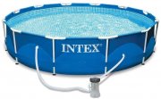Intex Metal Frame &Oslash; 366 x 76 cm Pool inkl. Kartuschenfilter