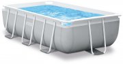 Intex Prisma Frame Rectangular Pool 300 x 175 x 80 cm 3.539 Liter mit Kartuschenfilteranlage