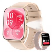 IOWODO Smartwatch f&uuml;r Damen mit Anruffunktion f&uuml;r nur 25,99&euro;