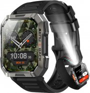 IOWODO W60 Milit&auml;r Outdoor Smartwatch f&uuml;r Android und iOS