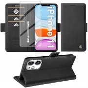 iPhone 11 H&uuml;lle mit Kartenfach und St&auml;nder f&uuml;r nur 8,07&euro;