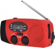 Irfora Solar und Kurbel Notfallradio mit Taschenlampe