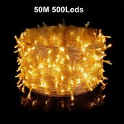 iStarbok 50 Meter LED Lichterkette f&uuml;r Innen und Au&szlig;en