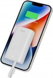 iWALK Mini 9000mAh Fast Charge Powerbank mit Integrierten iPhone Ladekabel