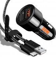 IWonbrey 30W/5.4A QC 3.0 & Smart USB Port Autoladeger&auml;t